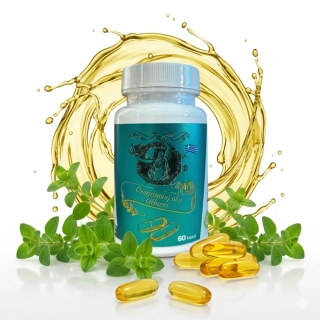 Oreganový olej BIO 60 cps/Vegan - 500 mg/cps,80 mg carvacol/cps Enterosolventný obal**