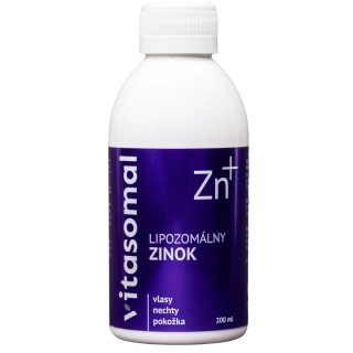 Lipozomálny zinok s vitamínom C (bez konzervantov)