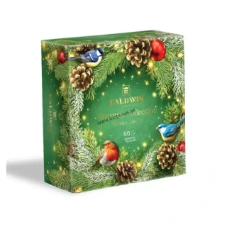 EALDWIN Gourmet Green tea collection, 60 vrecúšok, 6 príchutí (90g)